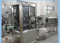 Silberne graue Ärmel-Etikettiermaschine 0.25m des Psychiaters-3.0KW automatische Sleeving Maschine