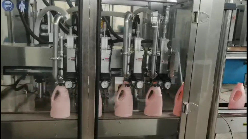 Automatische flüssige reinigende Füllmaschine-Verpackungs-Steuerung GNC 5000ml