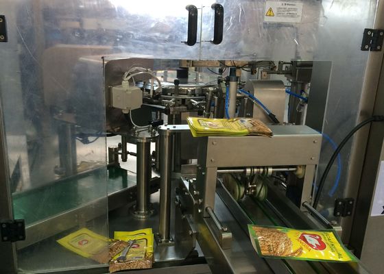 Tasche 1000 ml Drehverpackungsmaschine 5 kW Drehverpackungsmaschine mit Stehbeutel