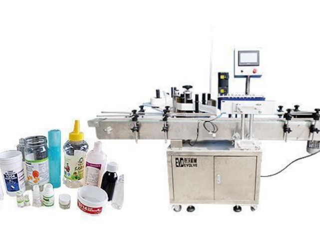 Etikettiermaschine 2000mm des Glasgefäß-600KG Plastikflaschen-Etikettendruckmaschine