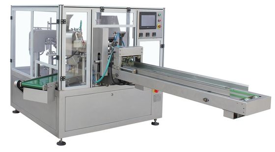 300 mm Drehverpackungsmaschine 1500 g vollautomatische Stehbeutelverpackungsmaschine