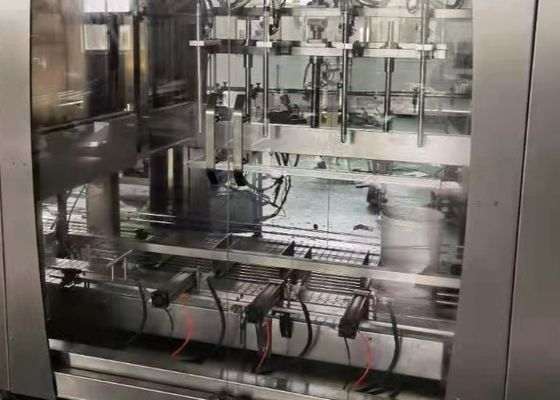 Silbergrauer 260mm Speiseölfüllmaschine 50L Wasserflaschenfüllmaschine