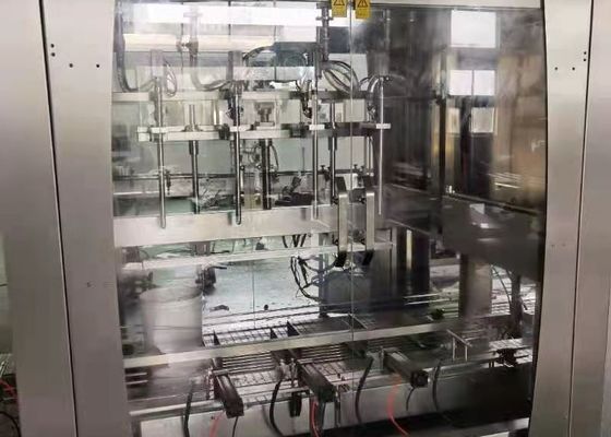 4 Füllköpfe 160 mm Speiseölfüllmaschine 20L Volumetrischer Kolbenfüllgerät